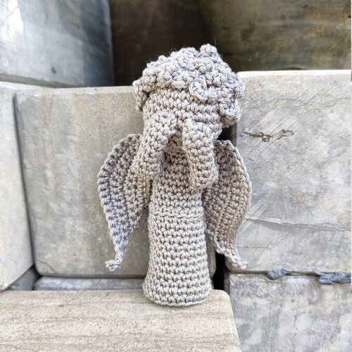 Dokter Who,Pattern Weeping angel, Amigurumi, Crochet,