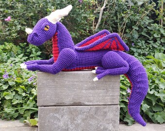 Crochet dragon
