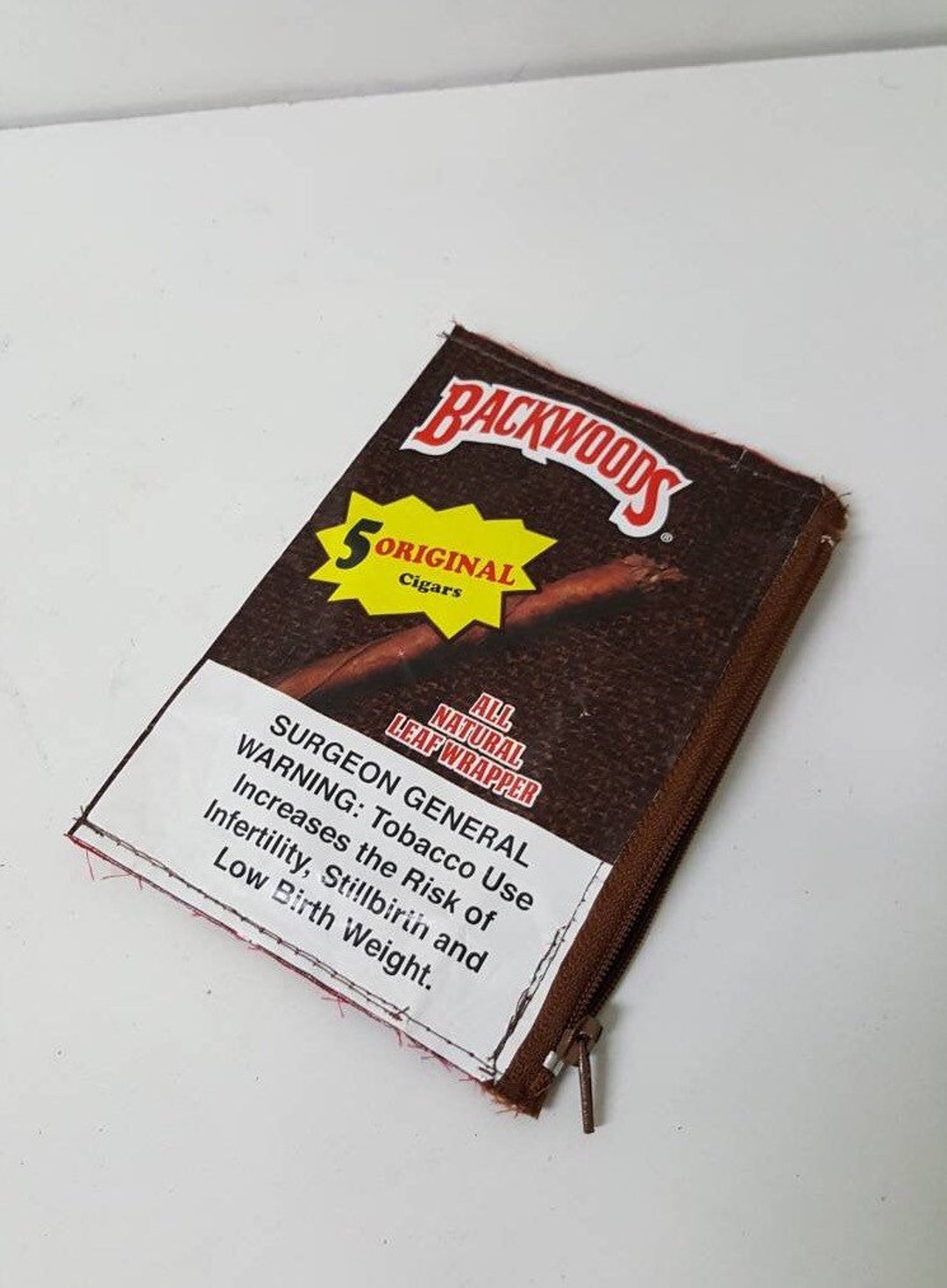 Backwoods Satin Zip Pouch Original - Etsy