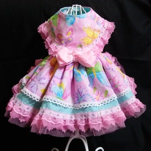 Spring Summer Hand Made Harness Pet Dress for Small Breed - Etsy