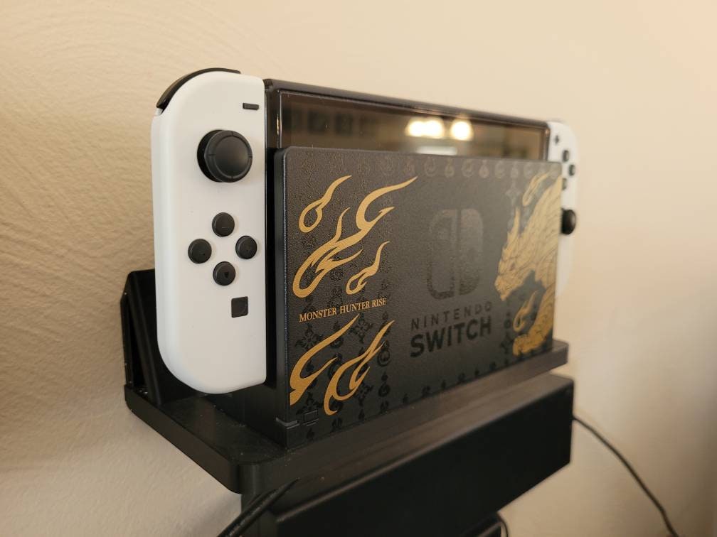 Nintendo Switch Dock Wall Mount: Standard & OLED Models - Etsy