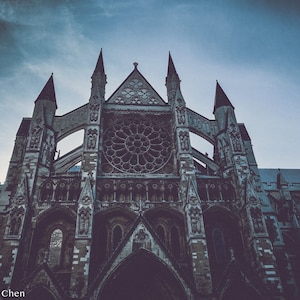 Westminster Abbey London England UK - Digital Download Printable Photo- Frame Print Wall Art Architecture Photography - Church Europe Travel