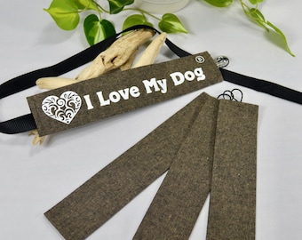 Espresso - Dog Leash Sleeve