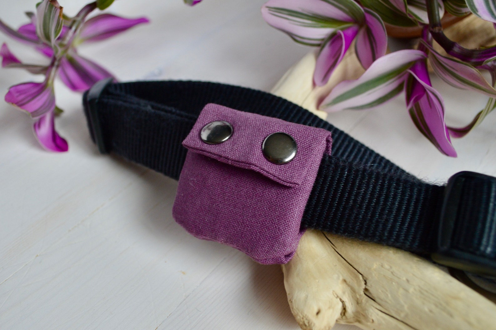 Tag Schalldämpfer Pflaume Hund Tag Schalldämpfer / Tag Etsy