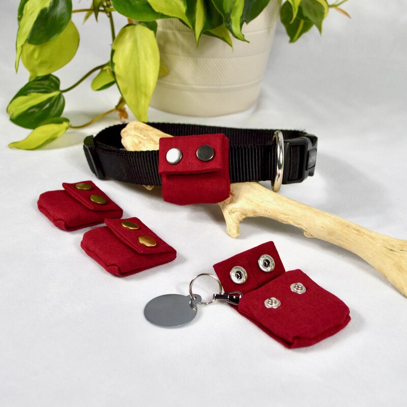 Dog Tags The Tag Bag Dog Tag Silencer Service Dog Red Dog Bones