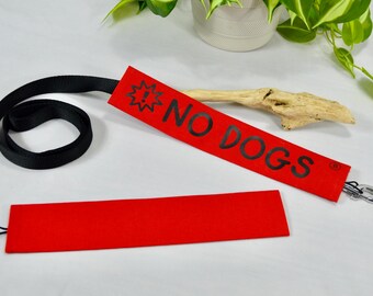 True Red - Dog Leash Sleeve