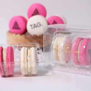 20 Two Piece Macaron Boxes (40 Macarons)