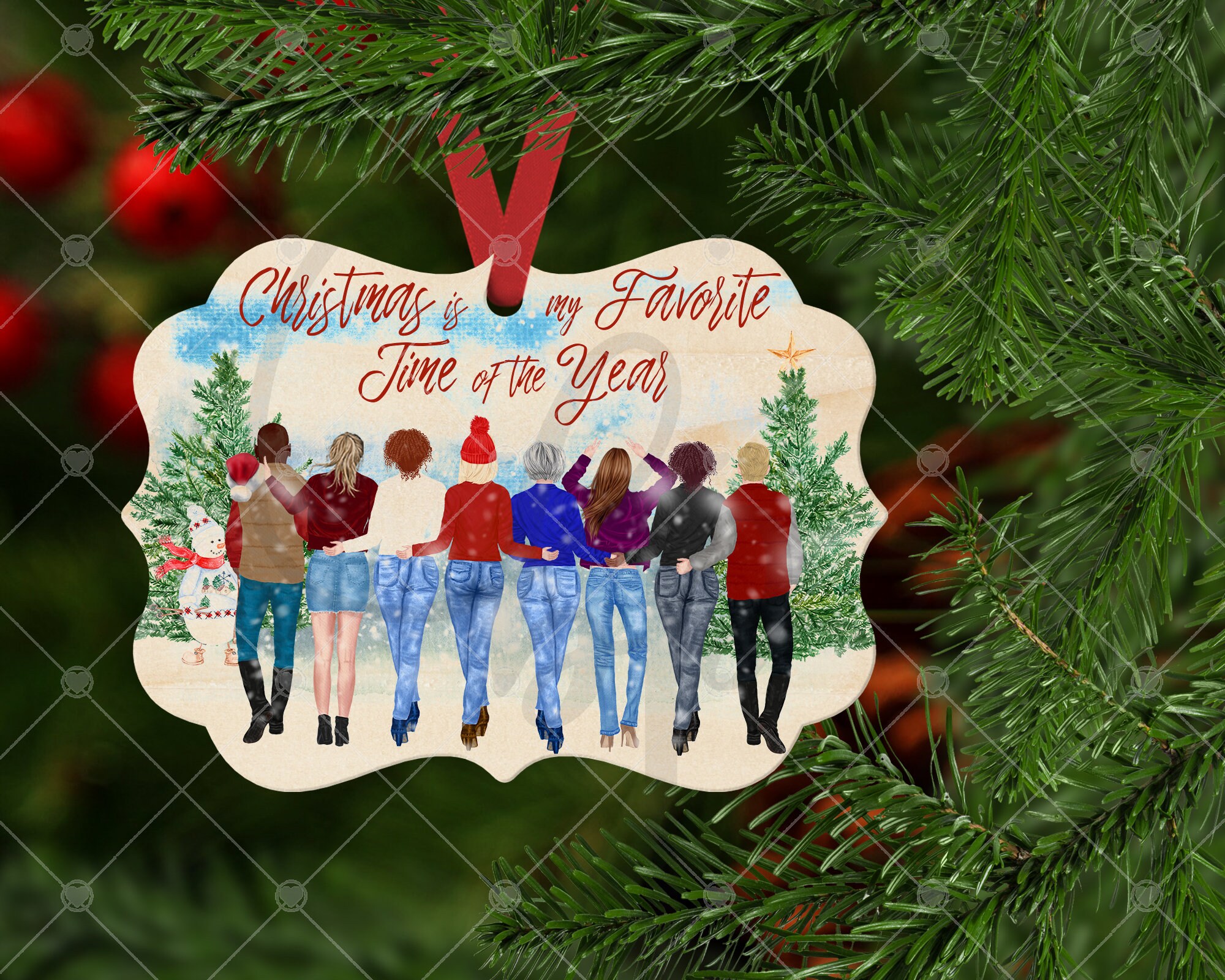 Personalized Keepsake Ornaments Christmas Brothers & Etsy