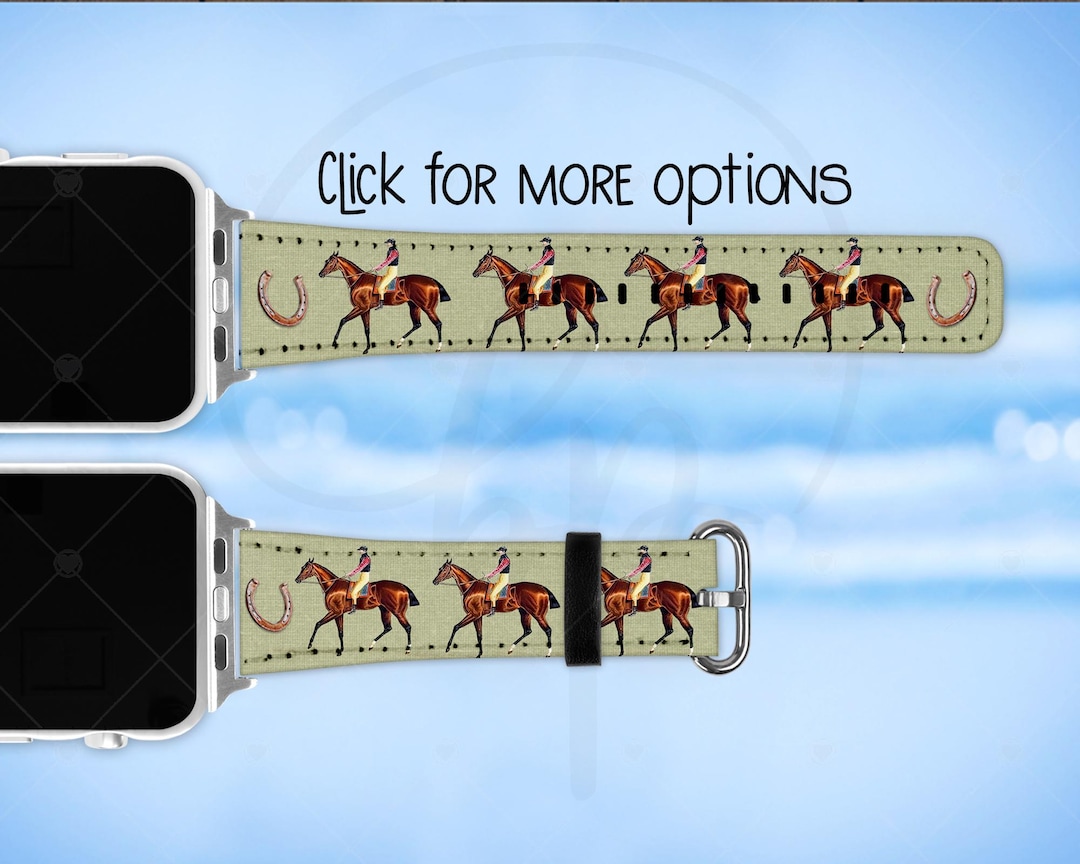 Buy Vintage Race Horse Watch Band Running Horses Smart Watch Band Horse