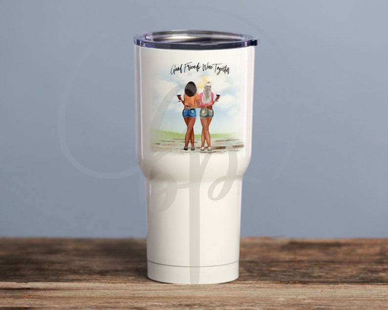 friends wine cup