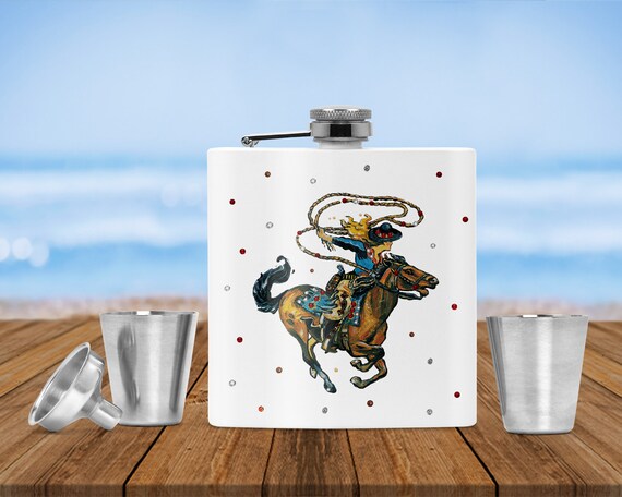 8oz Trail Rider Stainless Steel Flask 8oz Trail Rider Stainless Steel Flask