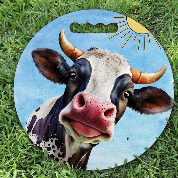 Stadium Cushion | Gardening Knee Pad | Funny Cow 4 | Cow Knee Cushion | Outdoor Patio Cushion | Plant Lady Gift | Garden Mom