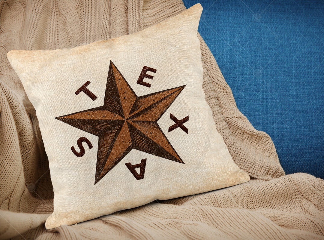 クッションカバー VINTAGE - TEXAS SOUVENIR PILLOW CASE Amazon.com: Giwawa Western Texas Star Pillow Cover - Rustic