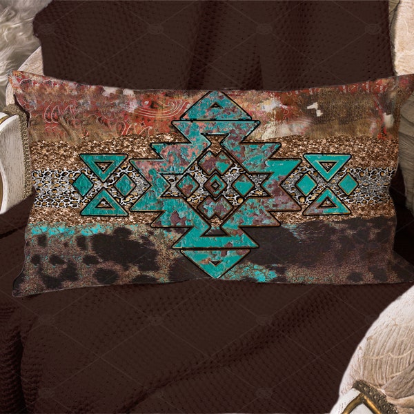 Aztec Pillow Cover Etsy