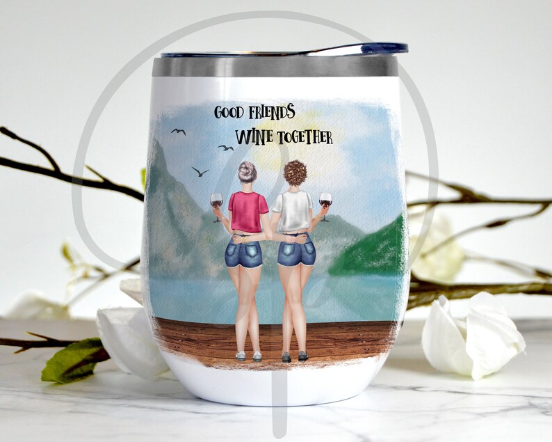 friends wine cup