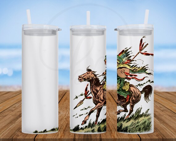 25oz frosted glass cups - Christmas designs