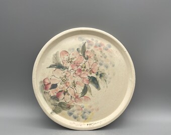 手作りの陶器の花皿 - Etsy 日本