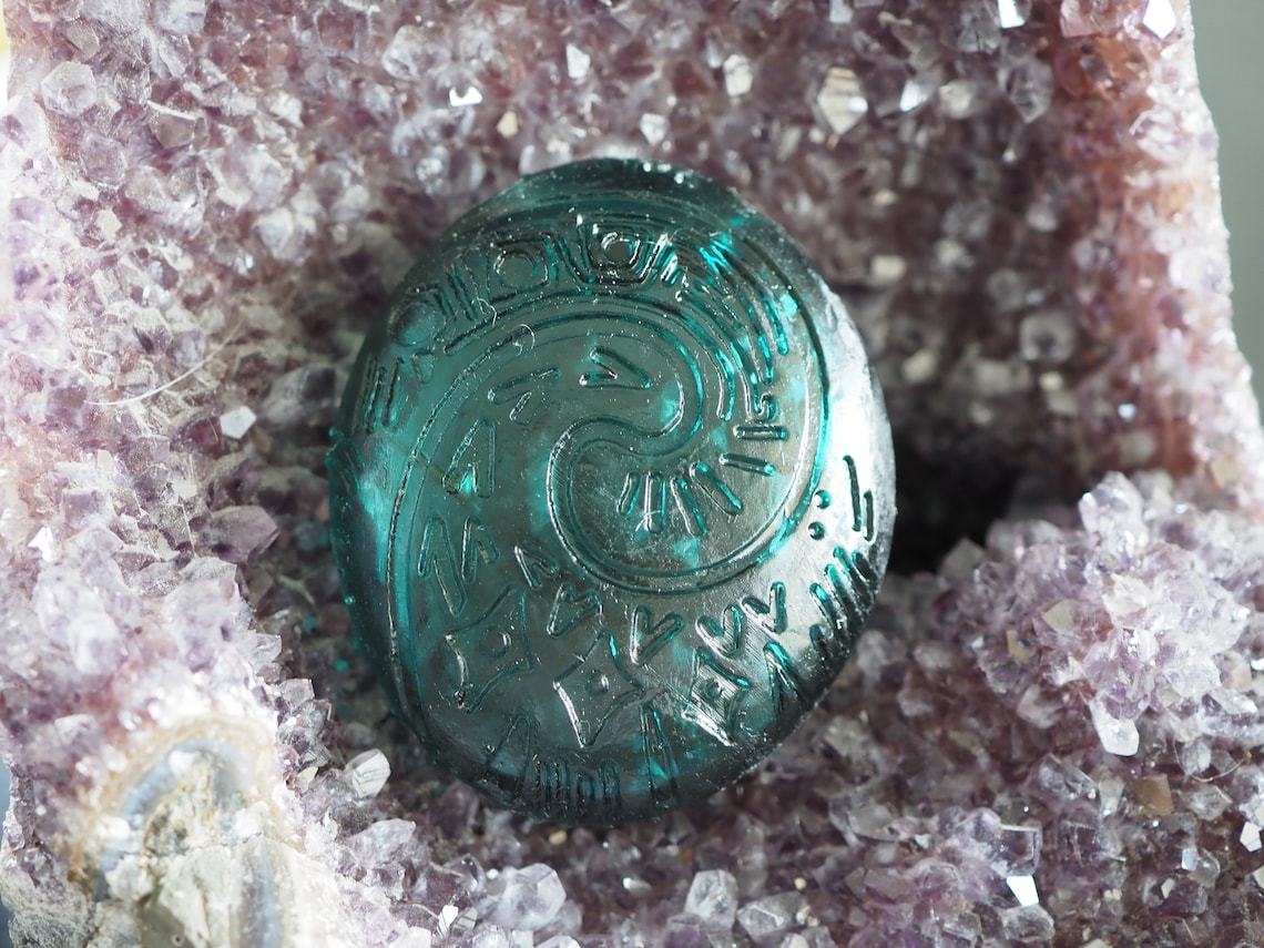 Coeur de Te Fiti / Te Fiti Heart Vaiana Blue/Green | Etsy