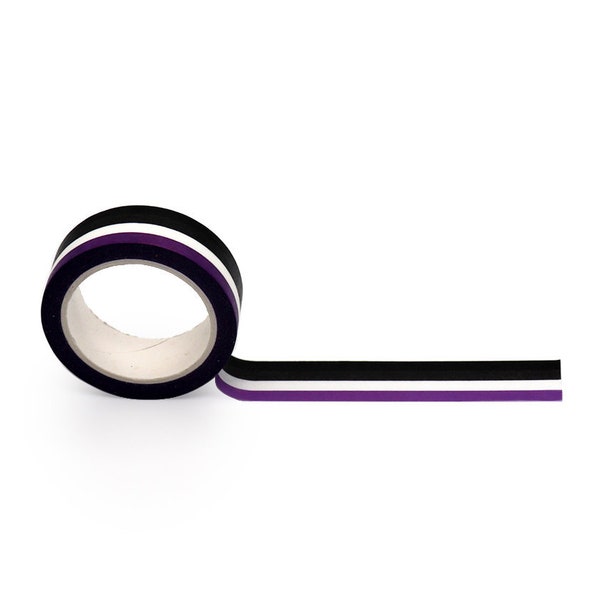 Asexuell Flagge Washi-Tape