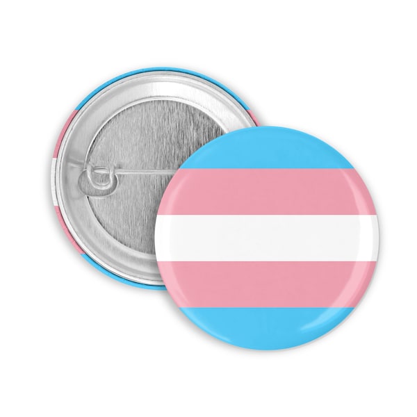 Trans* Flagge Button | 25mm