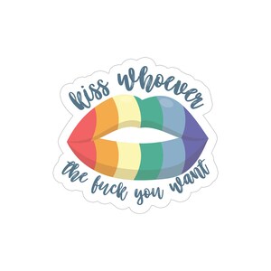 Kiss – zugeschnittener Vinylsticker