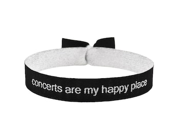 Les concerts sont mon bracelet happy place