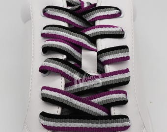 1 pair of woven asexual shoelaces | 120 cm