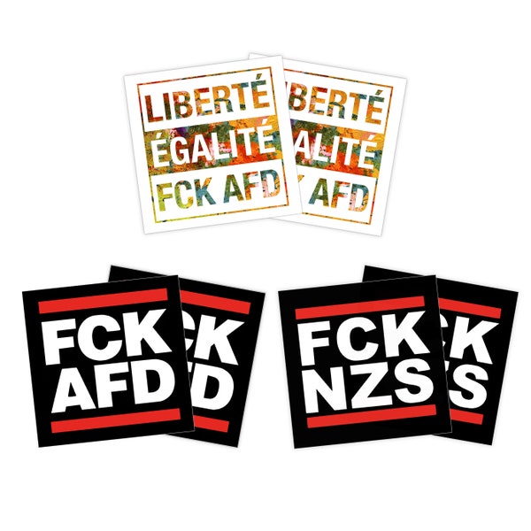 FCK AFD sticker package