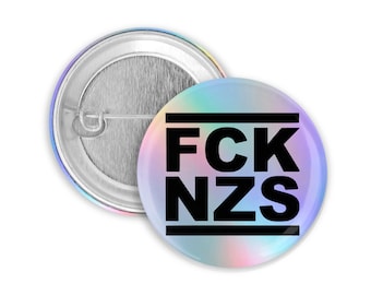 FCK NZS Hologram Button | 25mm