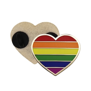 Pride Heart - Enamel Pin