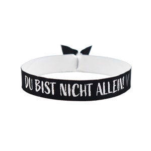 Du bist nicht allein Armband