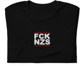 Camiseta FCK NZS bordada 100% algodón (orgánico)