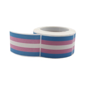 Rouleau d'autocollants Trans*