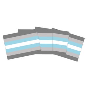 Demiboy vlagstickers