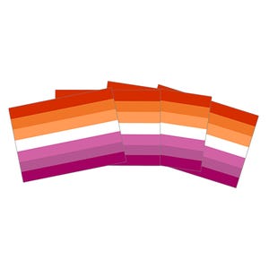 Lesbian Flagge Sticker