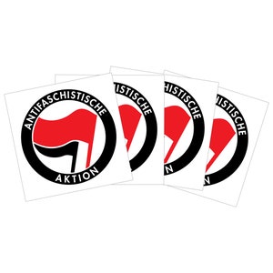Antifascist Action Sticker