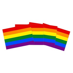 Adesivos de bandeira arco-íris