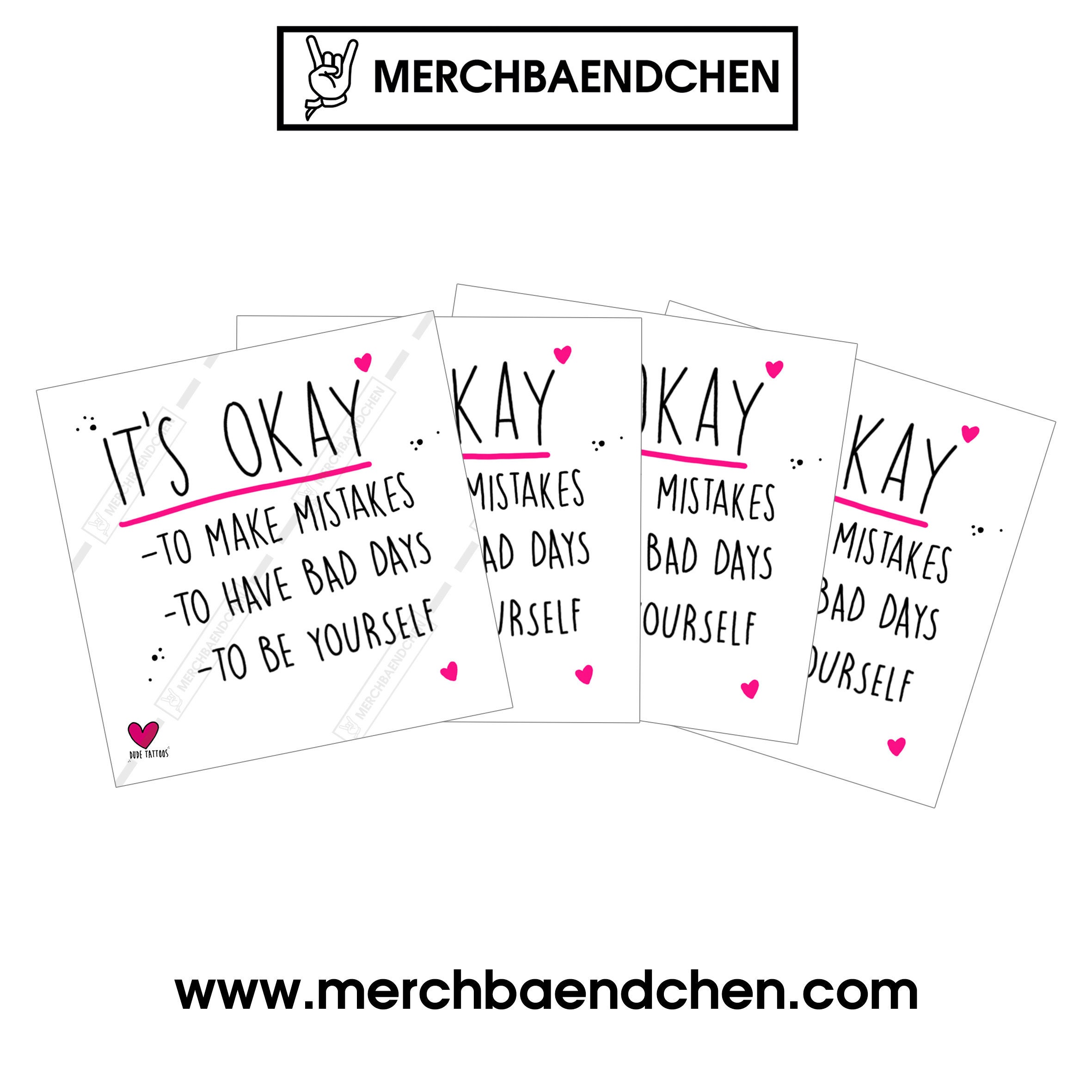 It's okay stickers