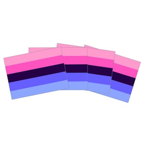 Omniseksuele vlagsticker