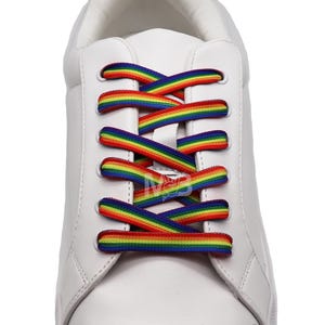 1 Paar Regenbogen Schnürsenkel | 120cm