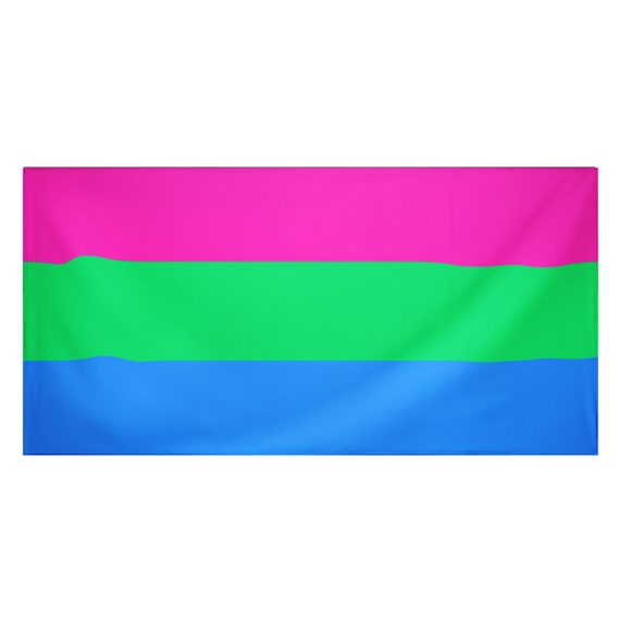 Polysexual Flag/flag 150 Cm X 90 Cm -  Denmark