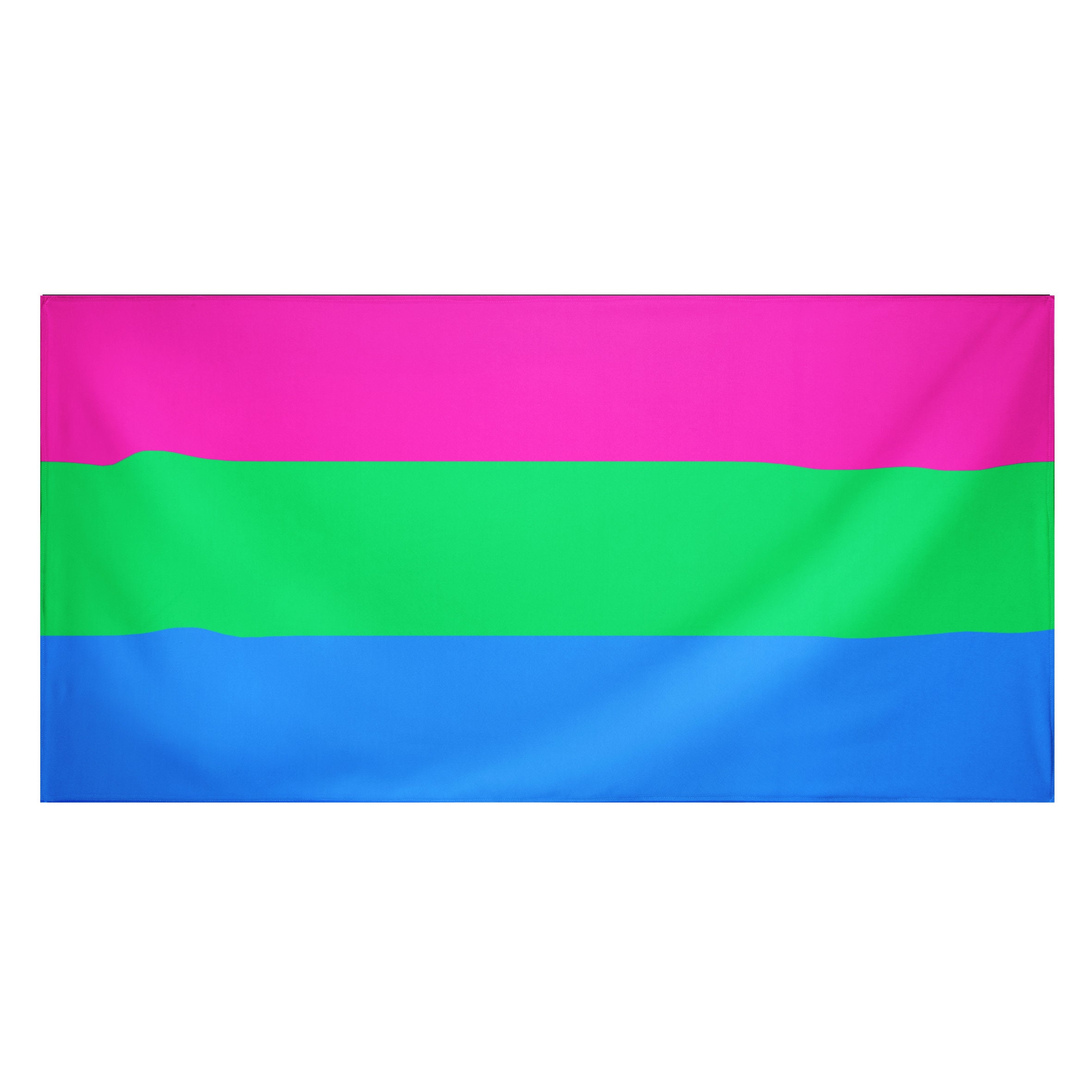 Polysexual flag/flag 150 cm x 90 cm