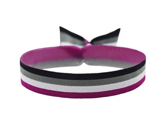 Pulsera bandera asexual