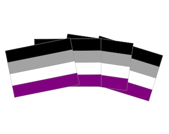 Asexual Flag Sticker