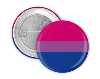 Bisexual Flag Button | 25mm