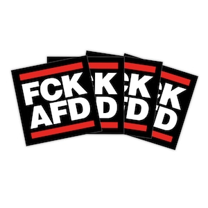 FCK AFD-stickers
