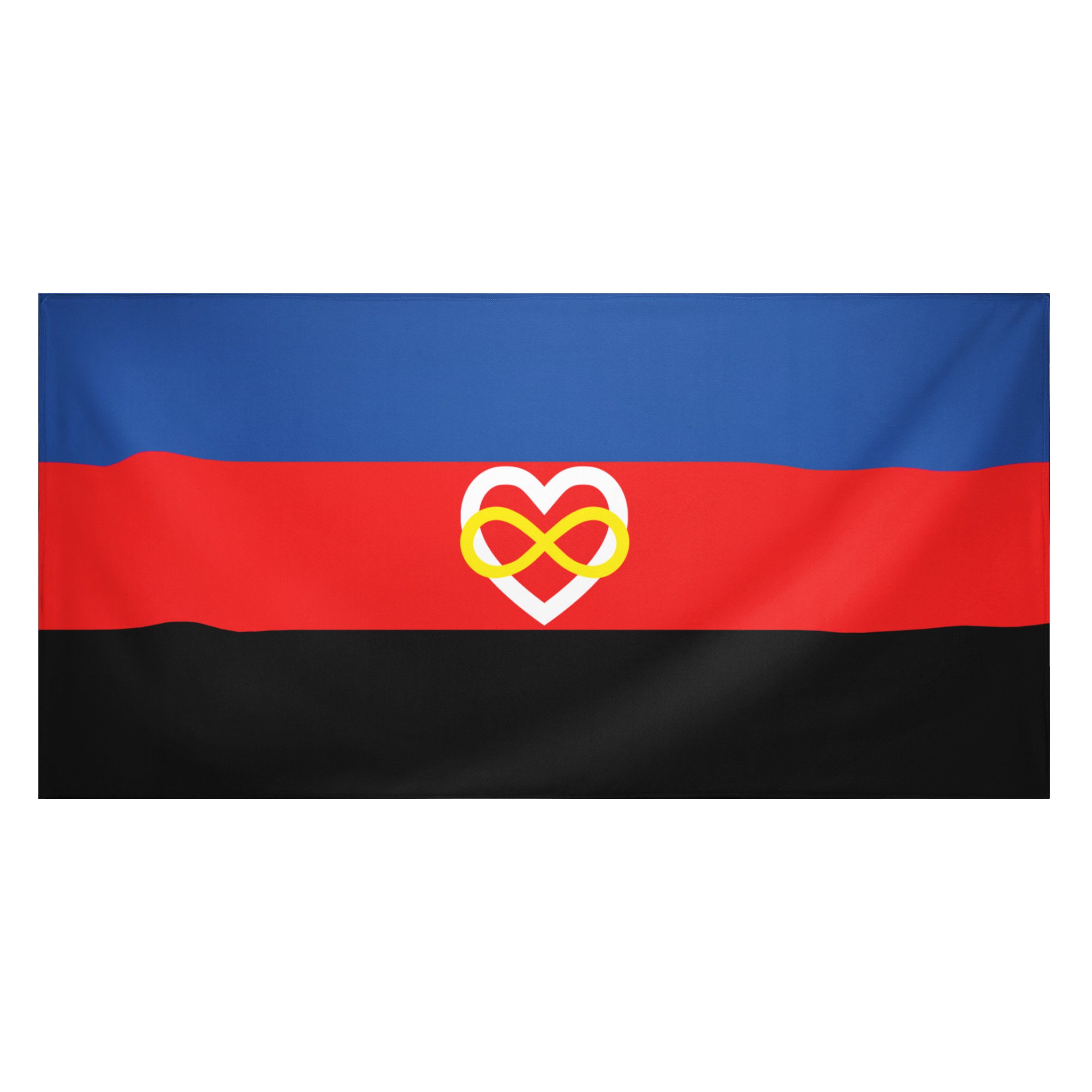 AZ FLAG Bandiera Polyamory 60x90 Cm – Bandiera Poliamorosa Con Occhielli Metallici, Per Interni Ed Esterni, Colori Resistenti