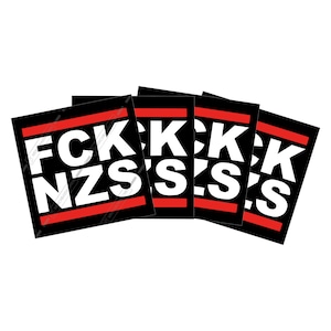 Autocollant FCK NZS Classique 7,4 cm x 7,4 cm