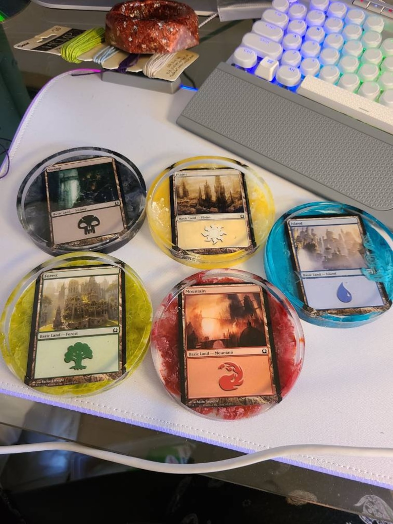 Magic the Gathering coasters