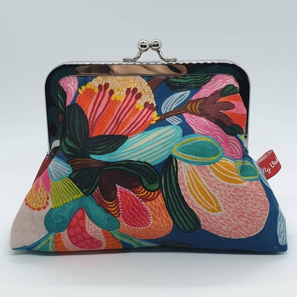 Floral Clutch Purse Etsy